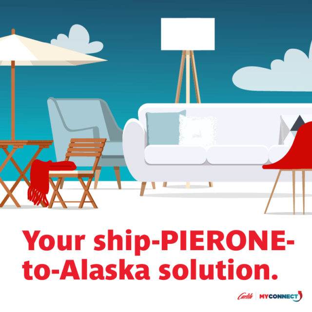 Ship Pier 1 to Alaska
