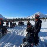 Alaska Iron Dog Snowmobile Race
